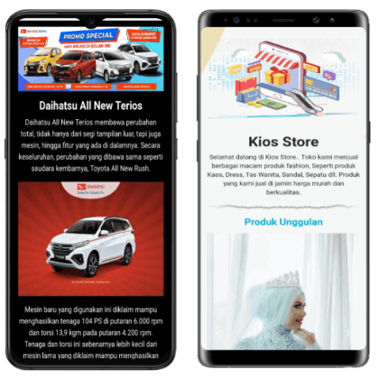 instanlink Landingpage